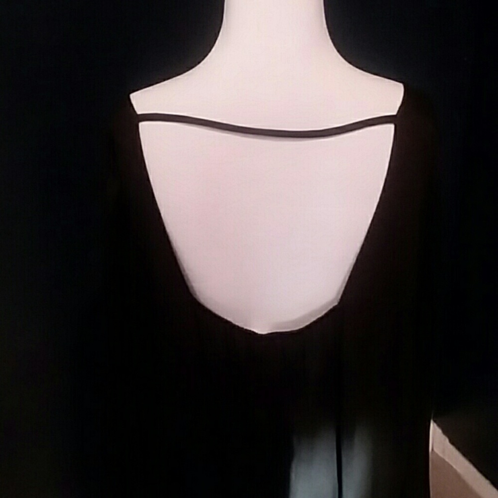 Black Long Sleeve Top - Picture 2 of 5